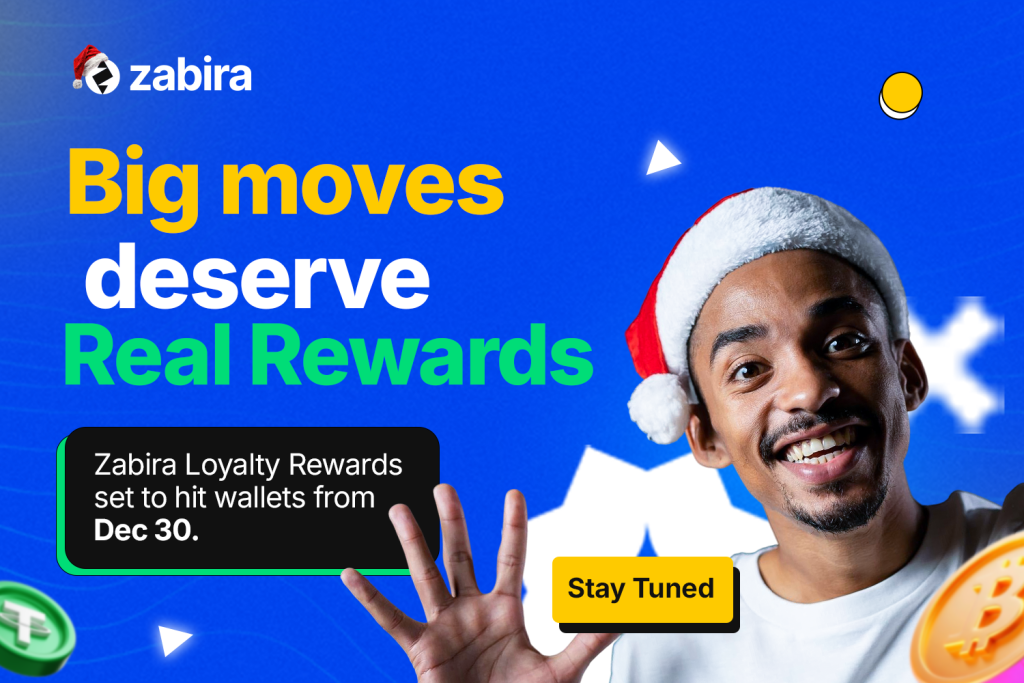 An image of a young man in a blue backgropund displaying big moves that comes with rewards