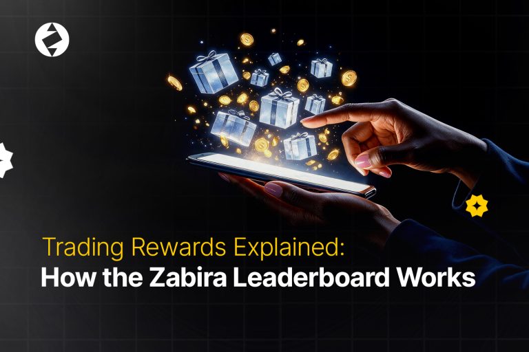 Trader checking their position on the Zabira Leaderboard after completing gift card and crypto trades