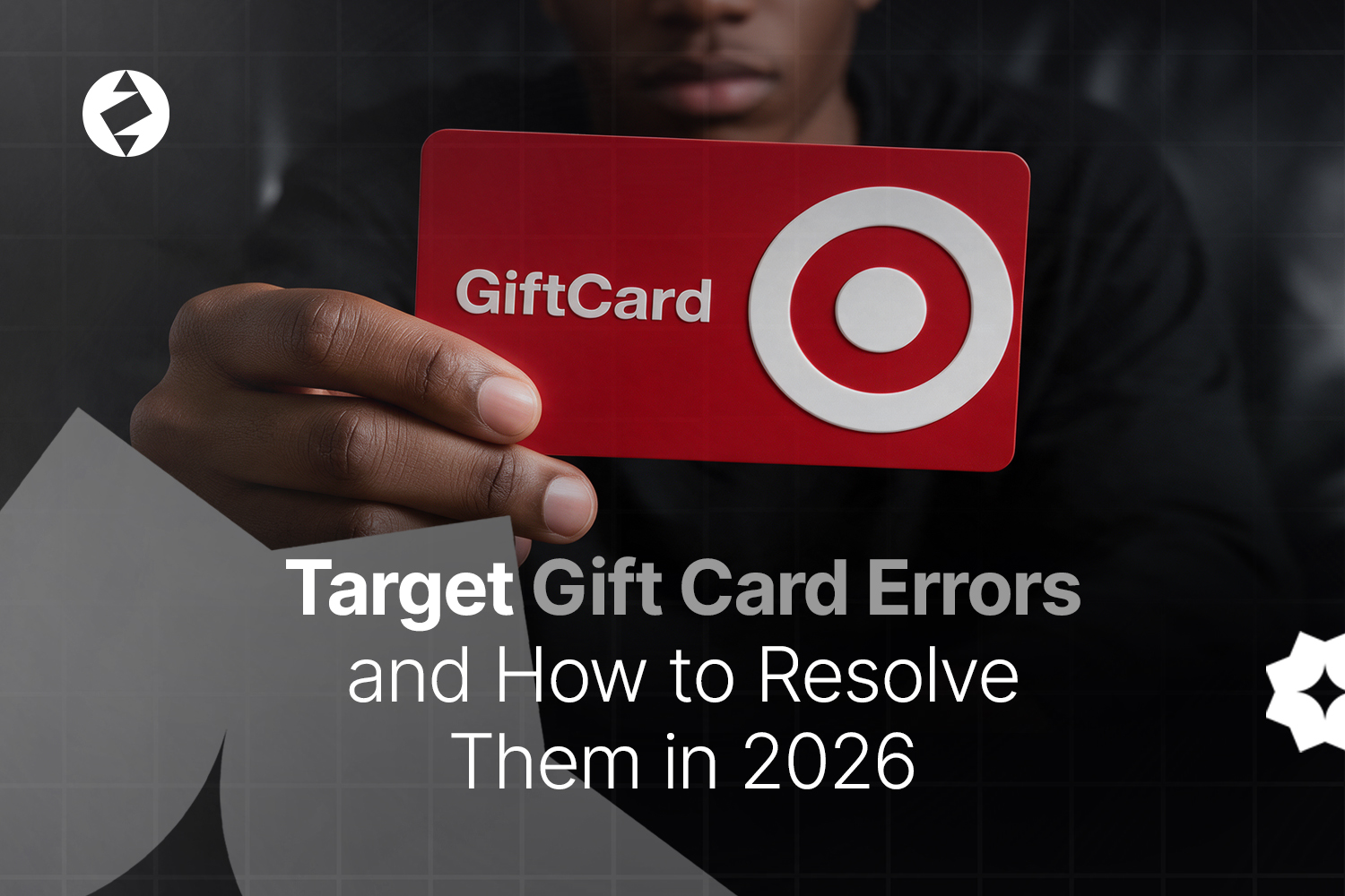 Common Target gift card errors and how to fix them